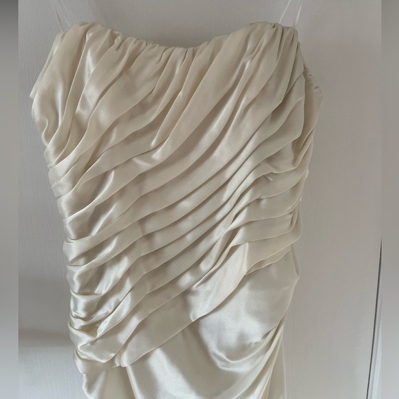 A•B•S by Allen Schwartz Strapless Gown - Picture 5 of 9